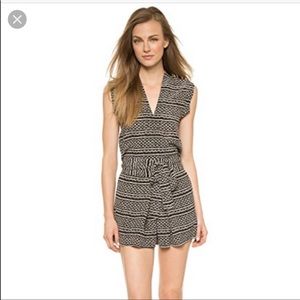 Madewell silk Romper